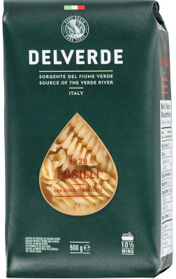 Изображение товара Макароны Delverde Fusilli №29 спирали, 500г
