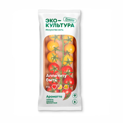 Изображение товара Томаты Эко-Культура черри микс на ветке, 200г
