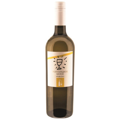 Изображение товара Вино Сатера Крым белое полусладкое 11-13%, 750мл