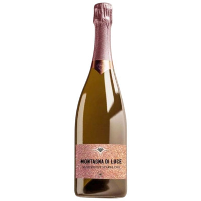 Изображение товара Вино игристое Montagna Di Luce розовое полусухое, 750мл