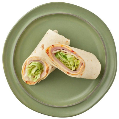 Изображение товара Сэндвич-ролл с ветчиной и португальским салатом Перекрёсток Select, 185г