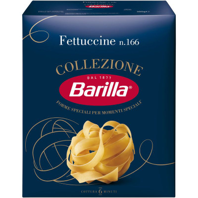 Изображение товара Макароны Barilla Fettuccine из твёрдых сортов пшеницы, 500г