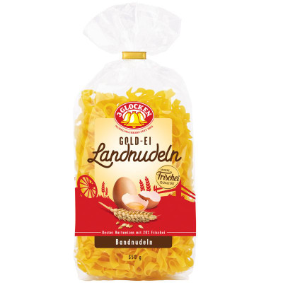 Изображение товара Лапша 3 Glocken GE Landnudeln с яйцом короткая прямая, 350г