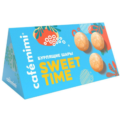 Изображение товара Набор подарочный Cafe MiMi Sweet Time шары бурлящие для ванны