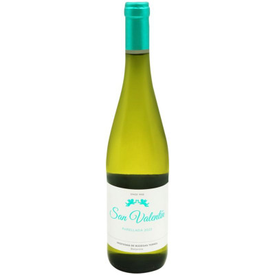 Изображение товара Вино San Valentin белое полусухое, 750мл Испания