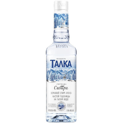 Изображение товара Водка Талка 40%, 500мл