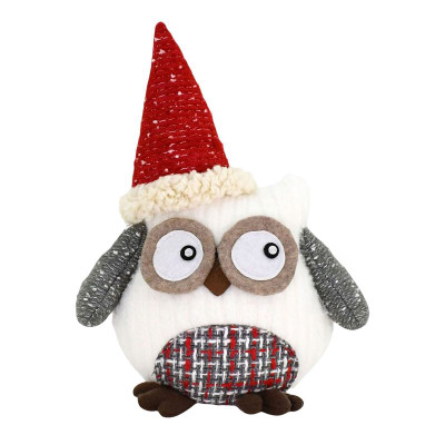 Изображение товара Фигурка Сова новогодняя Маркет