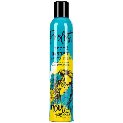 Изображение товара Сухой шампунь для волос Прелесть New Generation Active fresh, 200мл