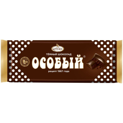 Изображение товара Шоколад Фабрика им. Крупской Особый тёмный, 200г