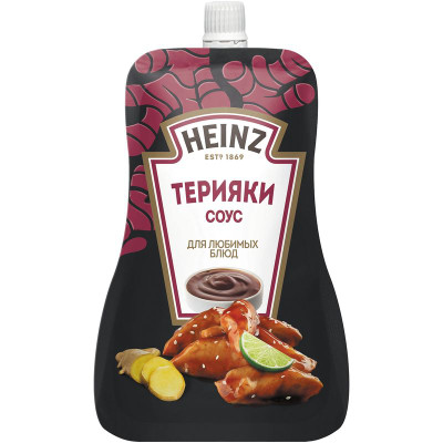 Изображение товара Соус Heinz Терияки деликатесный, 200мл