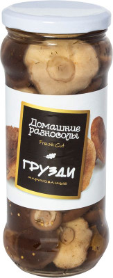 Изображение товара Грузди Домашние Разносолы, 530г