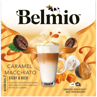 Изображение товара Кофе в капсулах Belmio Latte Macchiato Caramel, 164г