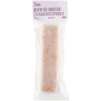 Изображение товара Фарш Люди любят из минтая замороженный, 400г