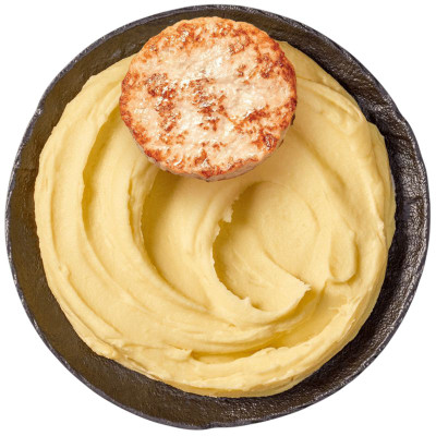 Изображение товара Котлета куриная с картофельным пюре Перекрёсток Select, 250г