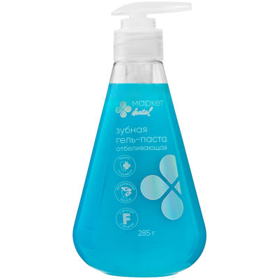 Изображение товара Зубная гель-паста отбеливающая Маркет Dental, 285г