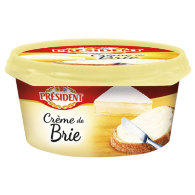 Изображение товара Сыр плавленый President Creme De Brie 50%, 125г