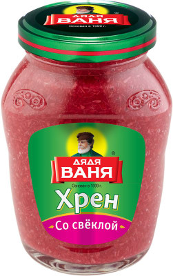 Изображение товара Хрен Дядя Ваня со свёклой, 140г