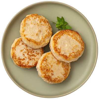 Изображение товара Котлеты Сочные из индейки жареные Перекрёсток Select, 240г