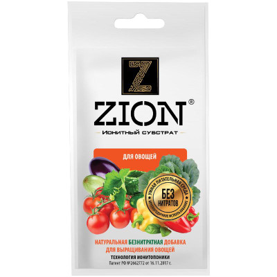 Изображение товара Субстрат Zion ионитный для выращивания овощей, 30г