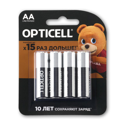 Изображение товара Батарейка Opticell AA, 4шт