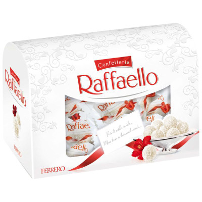 Изображение товара Конфеты Raffaello миндаль и кокос, 240г
