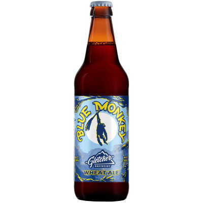 Изображение товара Напиток пивной Blue Monkey Wheat Ale нефильтрованный пастеризованный осветлённый 5.4%, 500мл
