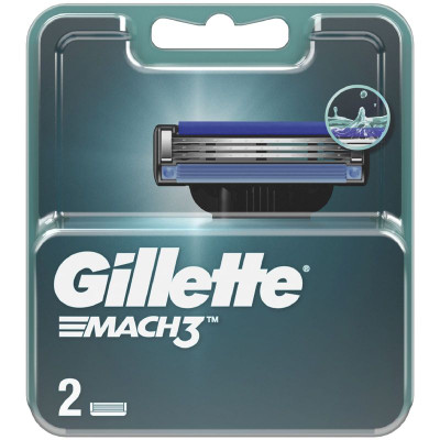 Изображение товара Кассеты для бритья Gillette Mach 3, 2шт