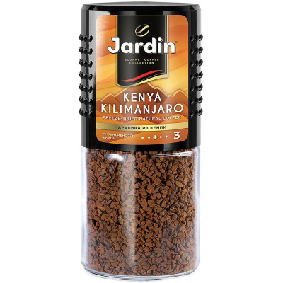 Изображение товара Кофе Jardin Kenya Kilimanjaro растворимый сублимированный, 95г