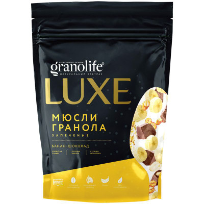 Изображение товара Гранола Granolife банан-шоколад, 300г