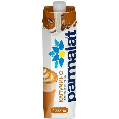 Изображение товара Коктейль молочный Parmalat капучино 1.5%, 1л