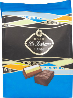 Изображение товара Конфеты La Boheme Парфе сбивные глазированные, 200г