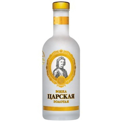 Изображение товара Водка Царская Золотая 40%, 500мл
