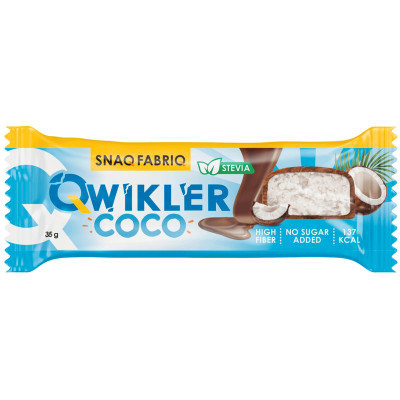 Изображение товара Батончик Snaq Fabriq Кокосовый глазированный, 35г