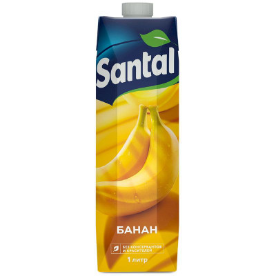 Изображение товара Нектар Santal банановый 1л
