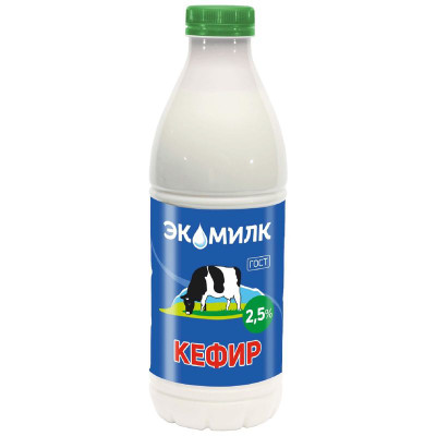 Изображение товара Кефир Экомилк 2.5%, 900мл