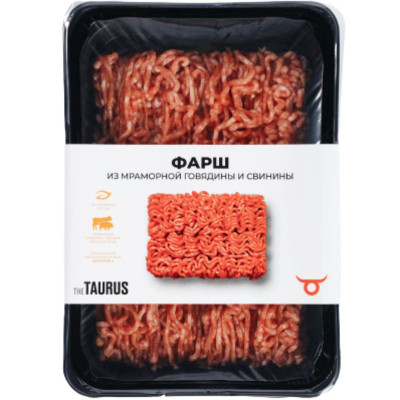 Изображение товара Фарш Taurus из мраморной говядины и свинины, 400г