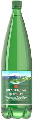 Изображение товара Вода Кисловодская Целебная минеральная питьевая лечебно-столовая газированная, 1.5л