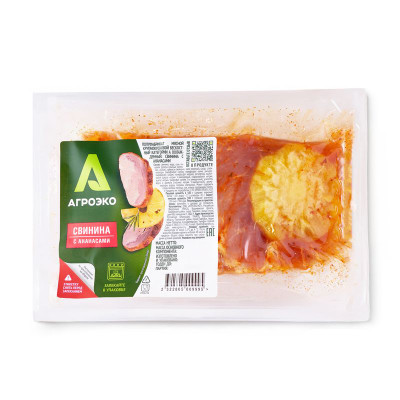 Изображение товара Свинина АгроЭко с ананасами