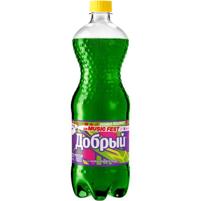 Изображение товара Напиток газированный Добрый киви-виноград, 1л
