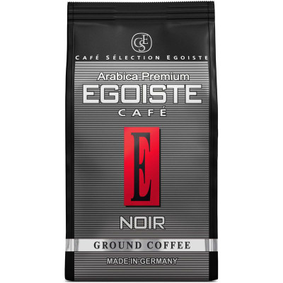 Изображение товара Кофе Egoiste Noir молотый, 250г