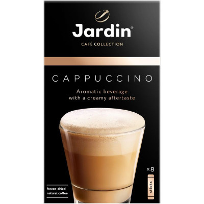 Изображение товара Кофе Jardin Cappuccino растворимый, 144г