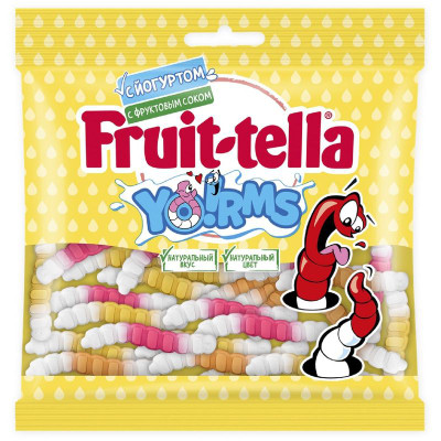 Изображение товара Мармелад Fruittella Yo!rms жевательный, 138г