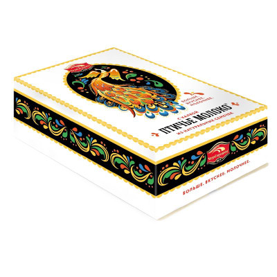 Изображение товара Торт Черемушки Птичье молоко с халвой, 600г