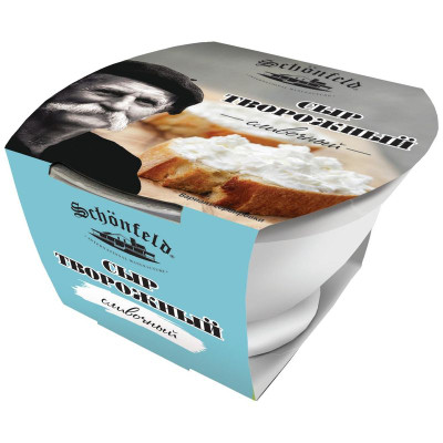 Сыр творожный Schonfeld сливочный 65%, 140г