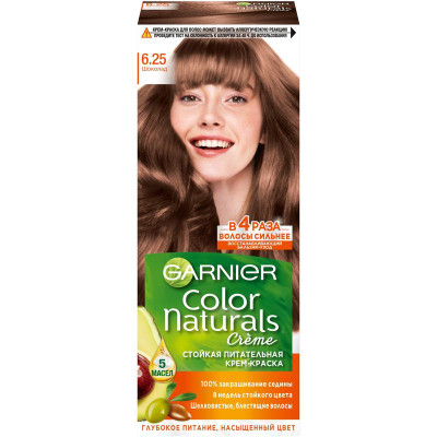 Изображение товара Краска для волос Garnier Color Naturals шоколад 6.25