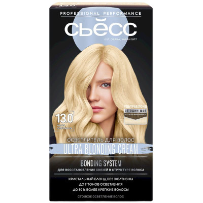 Изображение товара Крем-краска для волос Сьёсс Color ультра осветлитель 13-0, 115мл