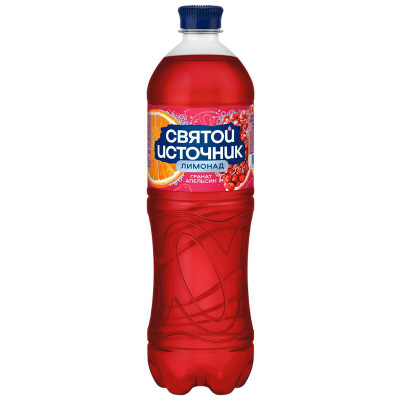Изображение товара Лимонад Святой Источник со вкусом граната и апельсина, 1л