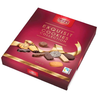 Изображение товара Набор кондитерских изделий Lambertz Exquisit Cookies Collection, 200г