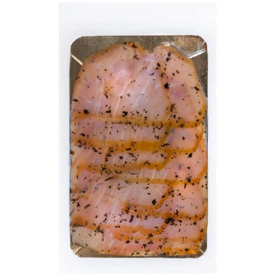 Изображение товара Марлин Олива филе-ломтики холодного копчения с базиликом-оливковым маслом-чесноком, 250г