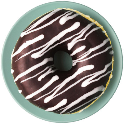 Изображение товара Донат с шоколадной начинкой глазированный, 65г